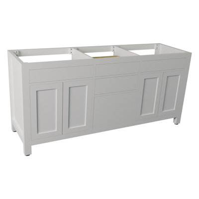 Dayton 72'' Double Bathroom Vanity Base Only
