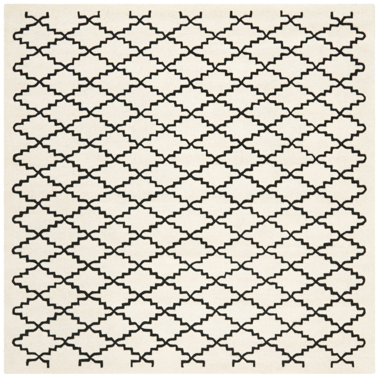 Carolene Hand Tufted Wool Geometric Rug