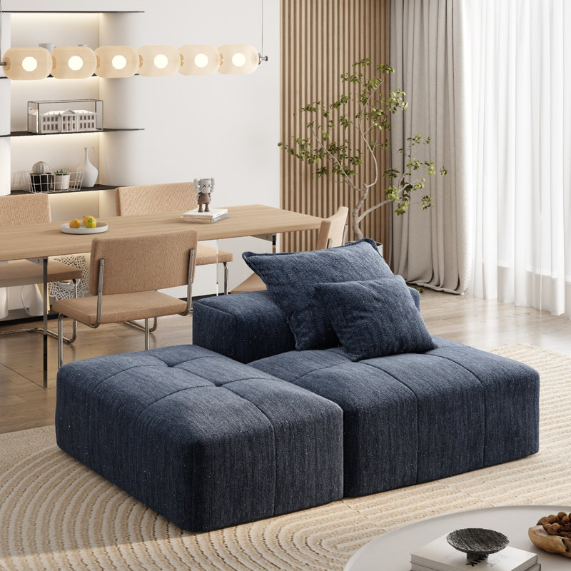 Canapé modulaire surdimensionné Modern, Bleu