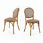 Chaises d'extérieur en osier PE
