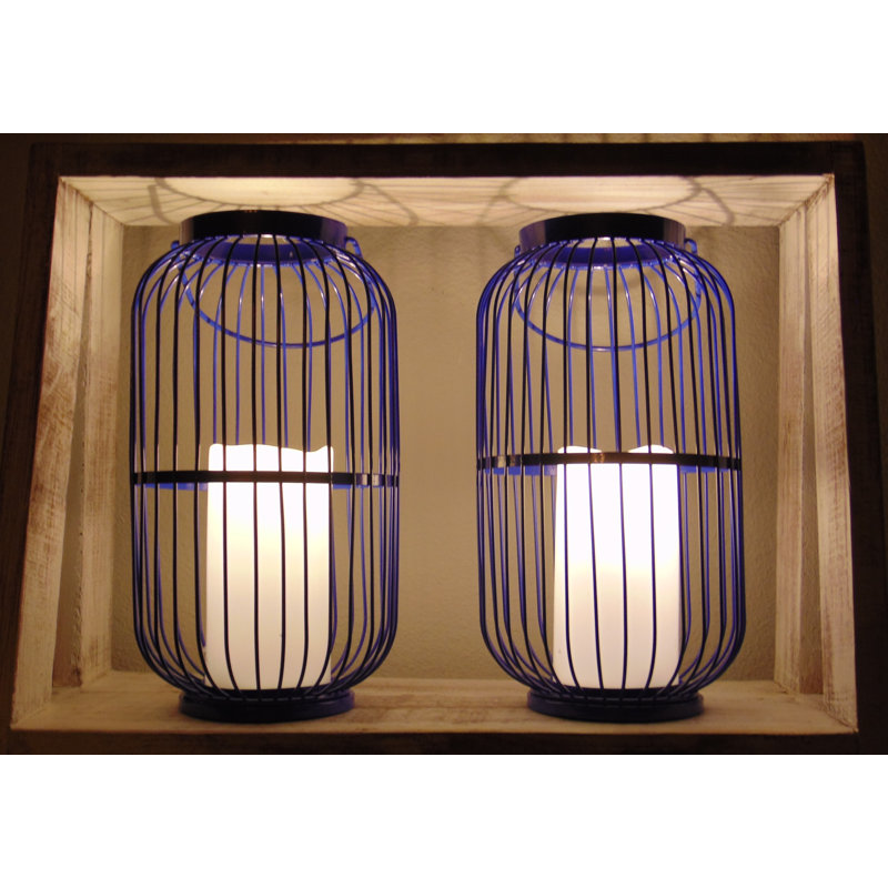 11.5'' Battery Powered Integrated LED Outdoor Lantern