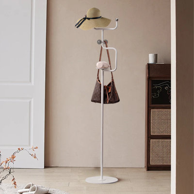 Coat Rack Freestanding With Marble Base