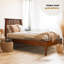 Base de lit plateforme en bois massif de qualité supérieure avec tête de lit Kaylin - capacité de 800 lb, sans sommier, convient à tous les matelas-380458352-380458355
