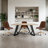 Keavey 23" Wide Leather Mid Back Mid-Century Modern Office Chair -101644298-101644290