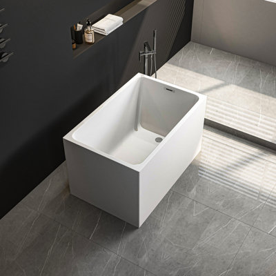 Baignoire en acrylique confort et blanc lustré pour tous les âges