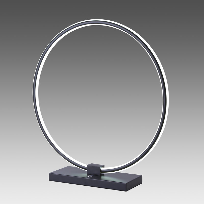 Lampe de fantaisie en métal Kieshawn, Nickel