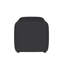 Banc rembourré en tissu capitonné, gris anthracite-1095864671