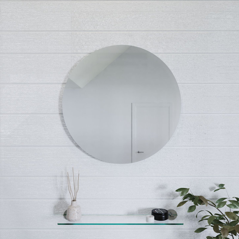 Metal Flat Wall Mirror
