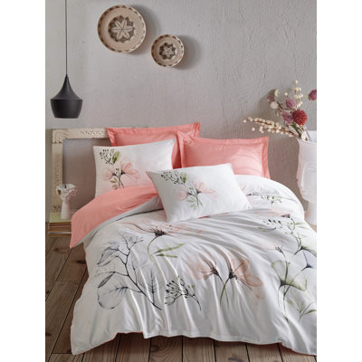 Cotton Floral Duvet Cover