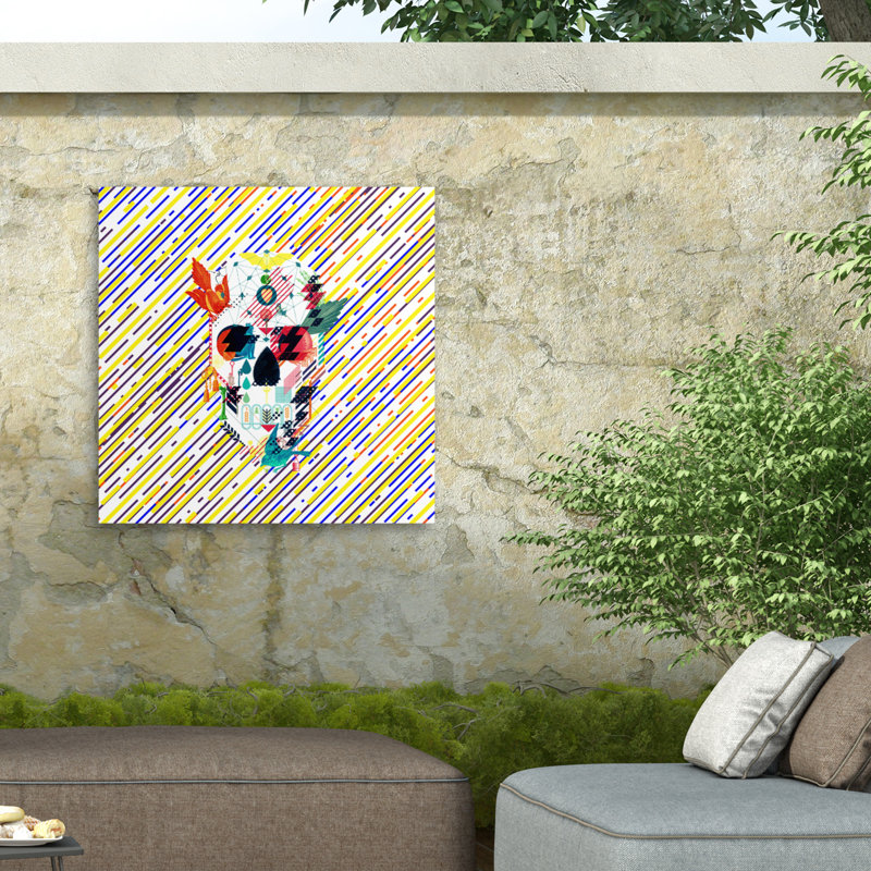 Toile d'extérieur Ali Gulec El Nuovo, H 14 po x l 14 po
