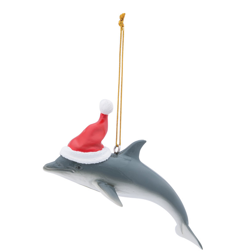 Ornement figurine suspendu dauphin