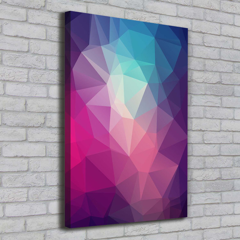 Abstraction Background - Wrapped Canvas Print
