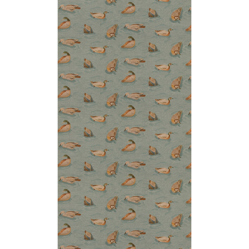 Duck Pond Velvet, Teal