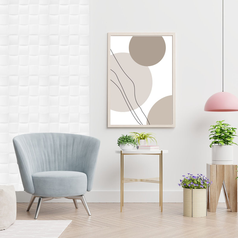 Risteau 50 cm x 50 cm 3D Wall Panel (6-pack), Matte White