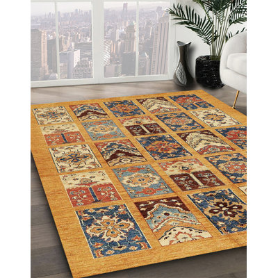 Wool Abstract Indoor Rug