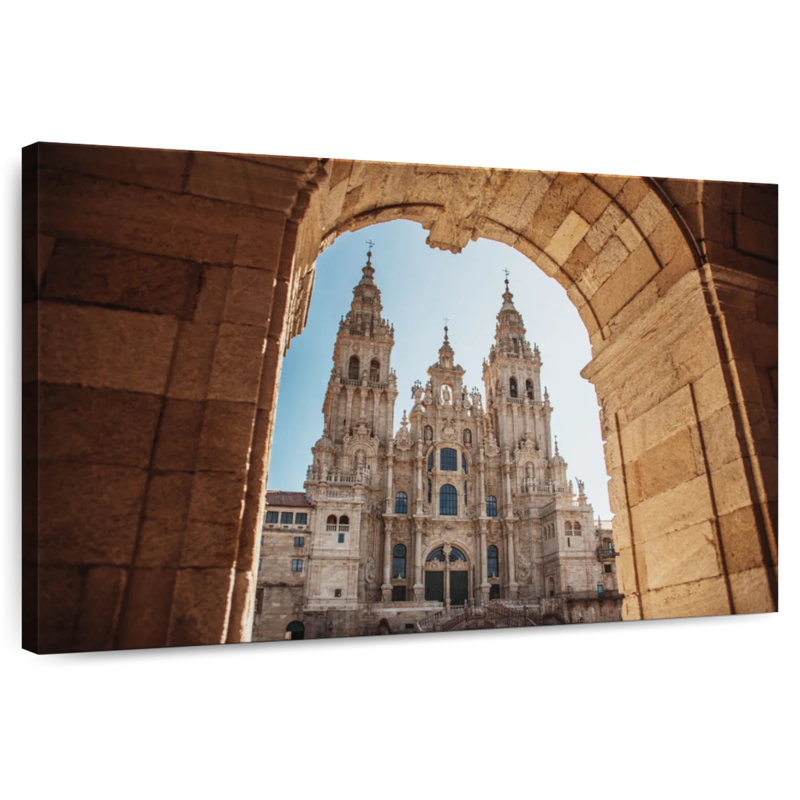 Cathédrale Saint-Jacques-de-Compostelle Kavia, H 20 po x l 30 po