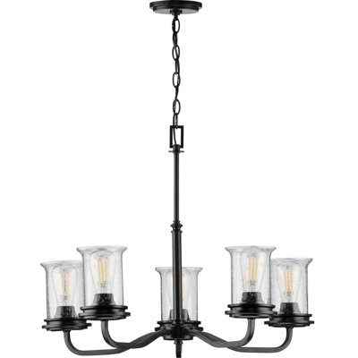 Lustre classique à 5 lumières ombrées Nedmond