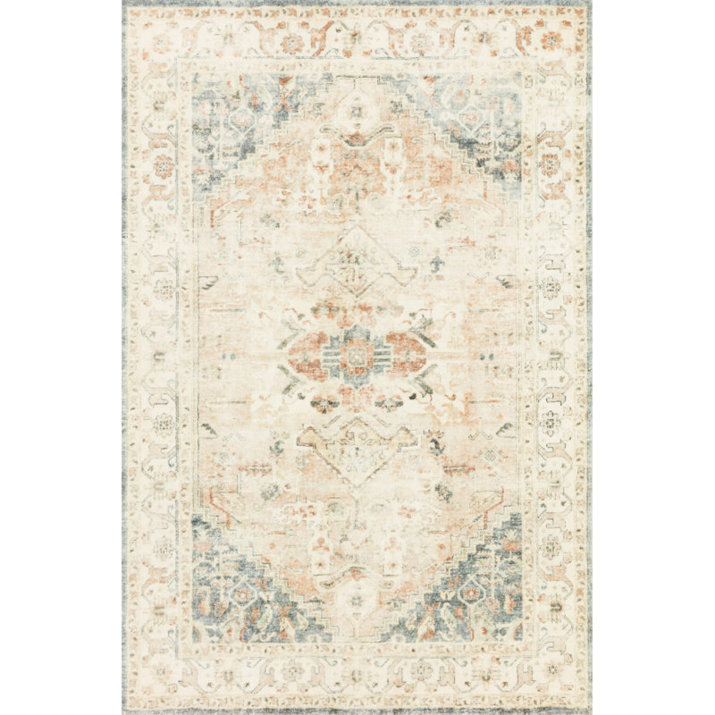Oriental Indoor Rug, Rectangle 3'3" x 5'3"