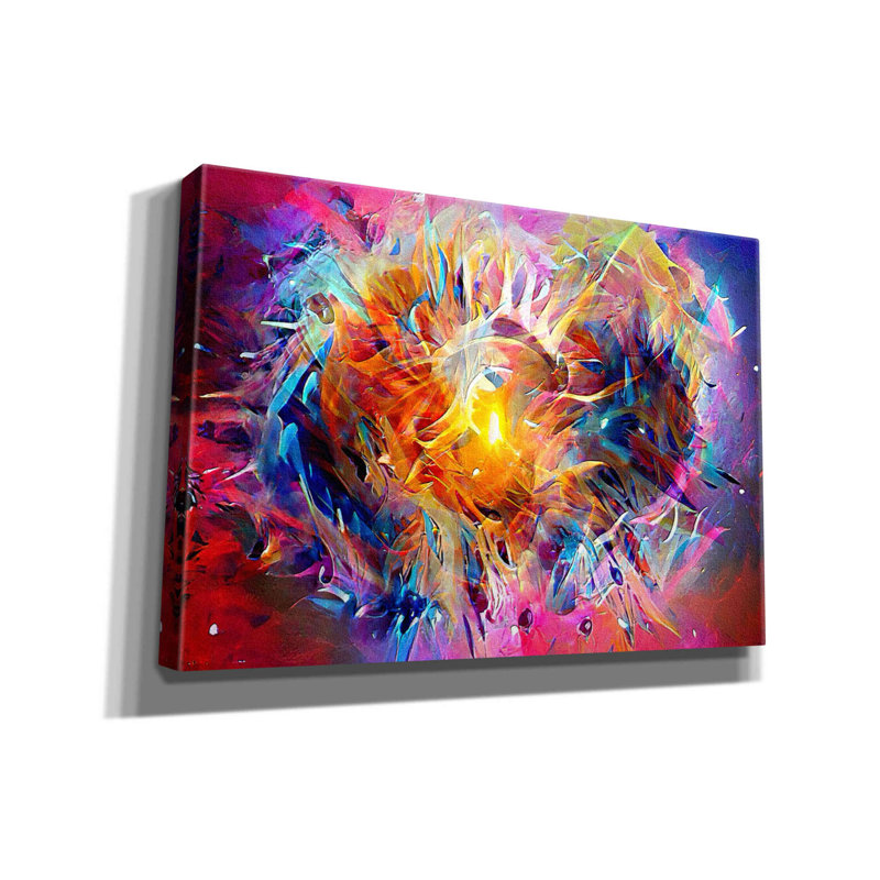 «Ai Astronomie 2» par David Manlove, estampe numérique sur toile, H 18 po x l 26 po x P 0,75 po
