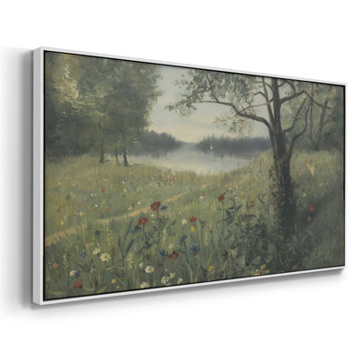 Landscape Series-MXXIII- Framed Gallery Wrapped Canvas -Ready to Hang
