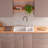 33.88'' L Double Bowl Granite Kitchen Sink-20524775