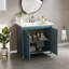 Meuble-lavabo simple 36 po avec comptoir en céramique 36 po-622933765