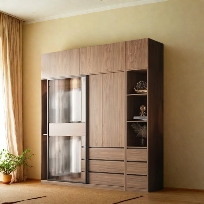 Armoire moderne, simple, pratique, élégante et élégante, H 99 po x l 71 po x P 24 po