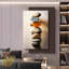 Arrangement de pierre: entrée avec décorations murales lumineuses-918546066