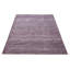 Tapis mauve en soie noué à la main 5 pi 9 po x 8 pi 10 po