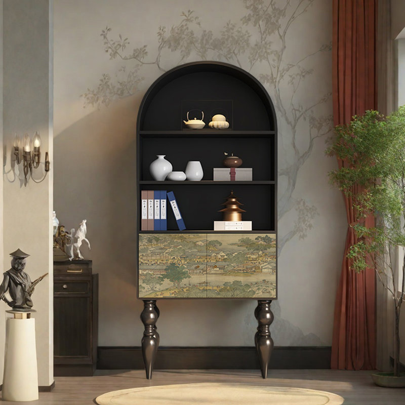Art deco display case Multi-functional bookcase
