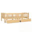 Lit plateforme simple TG avec garde-corps pleine longueur et 2 tiroirs de rangement-155686934