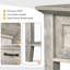 Table de bout avec tiroir, table d'appoint pour le salon-571385396-571385394