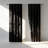 Thermal Insulated Blackout Curtains With Boho Ruched Design And Butterfly Flowers, Room Darkening Drapes For Light Blocking, Energy Saving, And Noise Reduction, Rod Pocket Window Treatments-1976903707-1976903711-1976903688