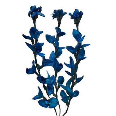 Texas Bluebonnet Stems (Set of 3)