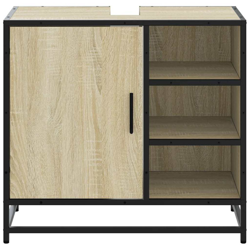 Anabeli Bathroom Cabinet, Sonoma Oak
