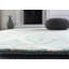 Tapis vert / ivoire touffeté à la main à motif géométrique Amekia-1183999921