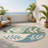 Soft Bloom Indoor And Outdoor Area Rug-572747712