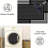 Contemporary Stripe Design High Traffic Area Rug 7'10" x 10' Black-651594925