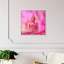 Bouddha rose - impression sur toile tendue-66812716-66812721
