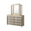Commode 8 tiroirs avec miroir Rafael