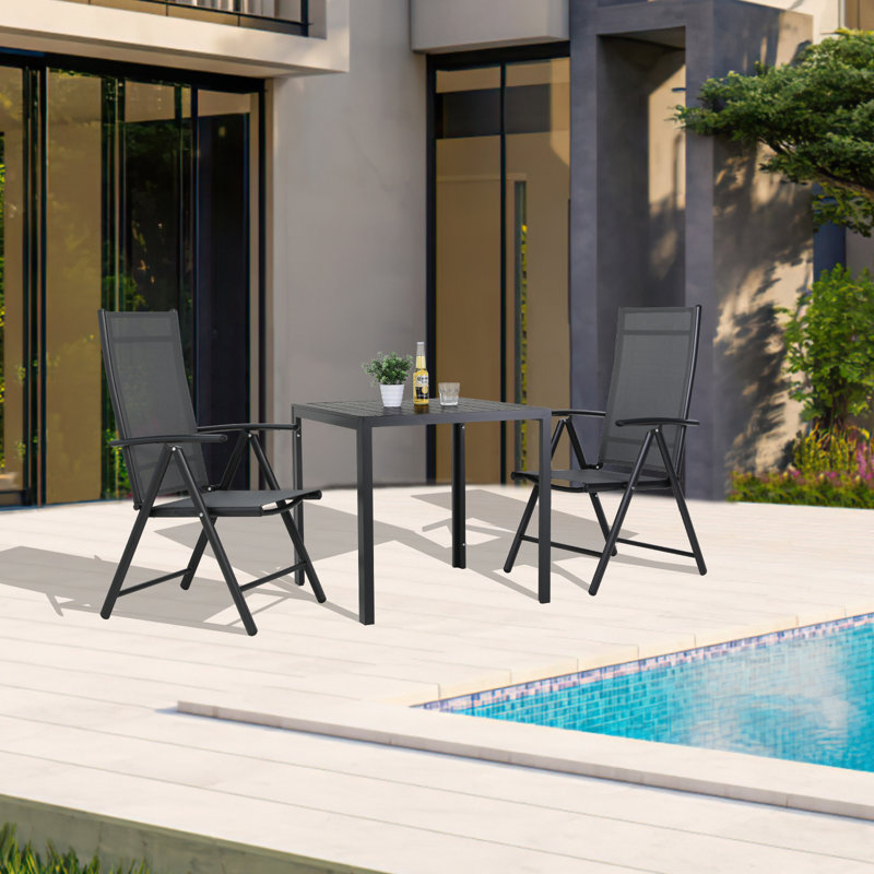 Osher Patio Dining Set with Square Table
