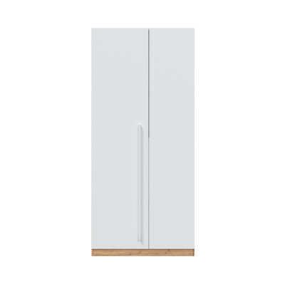 Jalayne 2 Door Manufactured Wood Wardrobe