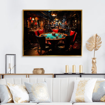 Art mural sur toile, "Casino Royale Blackjack II"