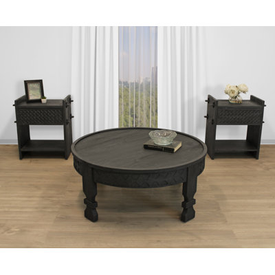 Ensemble de tables basses 3 pièces Wisner