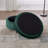 31.5"W Upholstered Round Ottoman With Reversible Lid, Velvet Storage Stool With Channel Tufted Pumpkin-Shape Design-1338997793