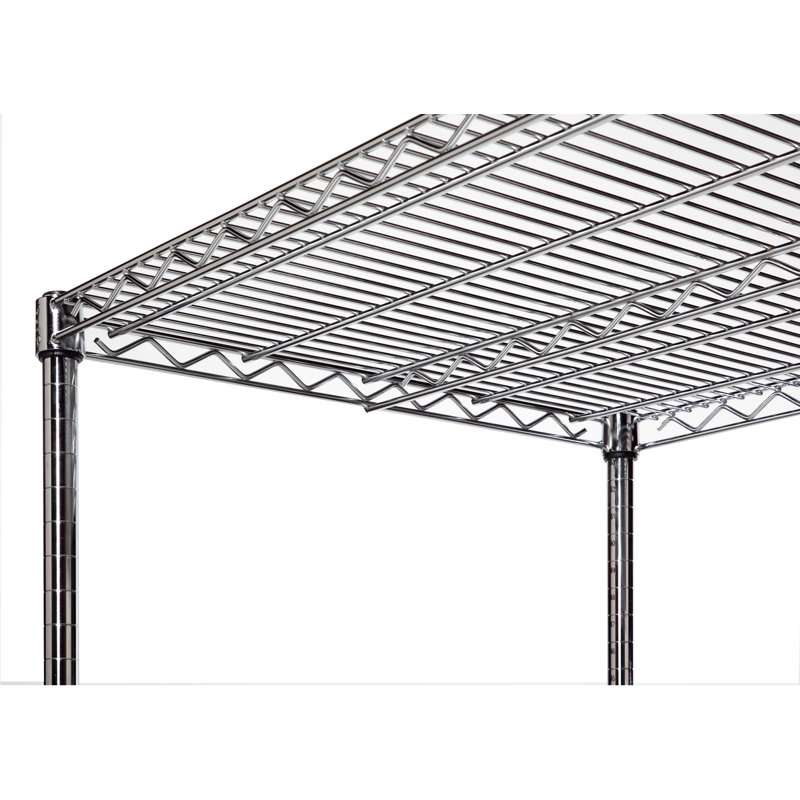 Support de rangement résidentiel en acier inoxydable, H 6 po x l 1 po x P 1 po, Polyseal™