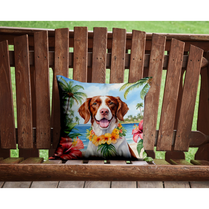 Coussin décoratif intérieur / extérieur Autre / Sans motif, H 14 po x l 14 po