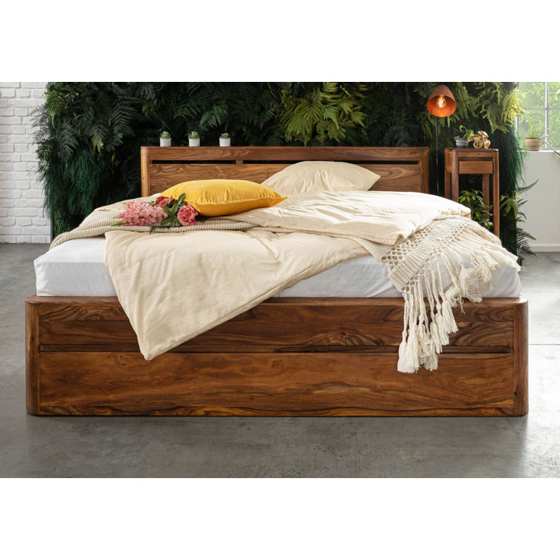 Toronto Solid Wood Storage Bed, Super King (6')