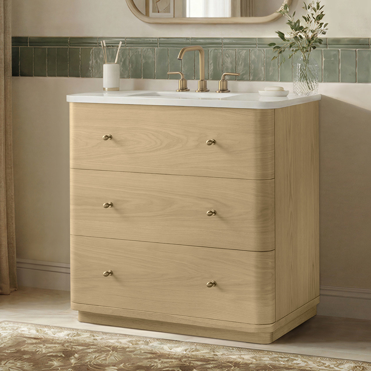 Saffi 36" Single Bathroom Vanity