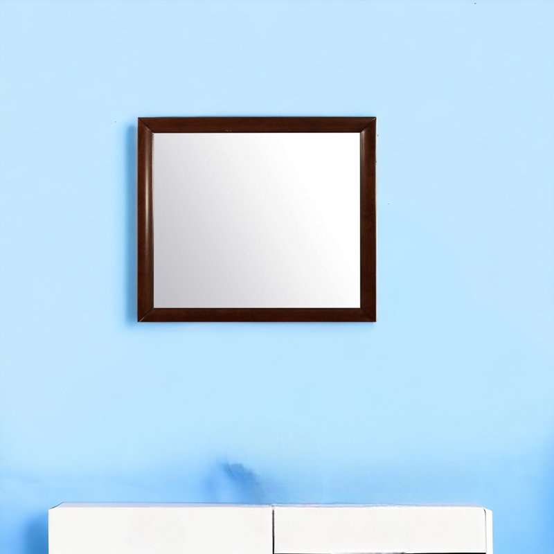 Miroir d'appoint 35 ", Brun